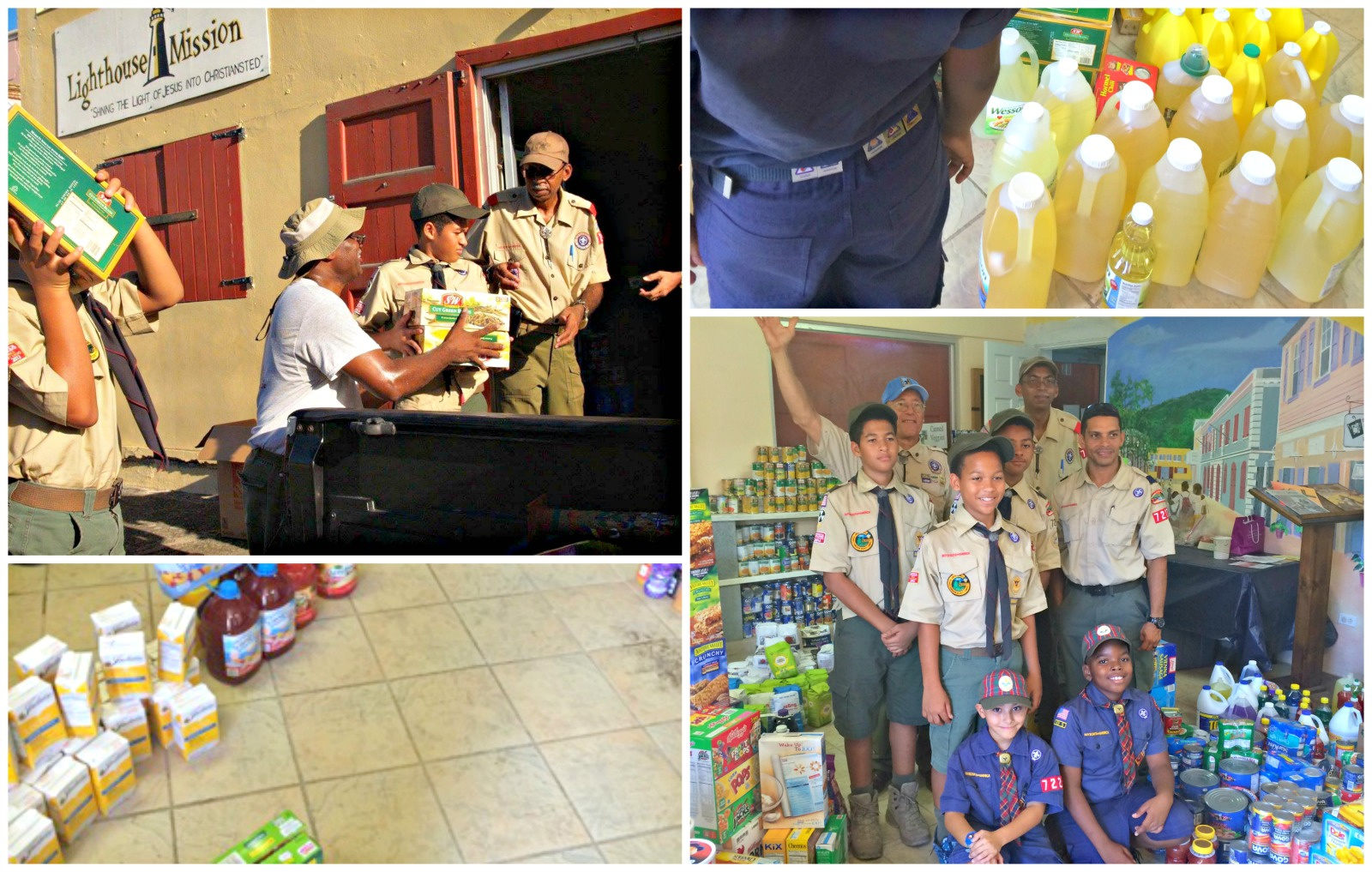 Boy Scouts Raise Money, Collect Food Items For Lighthouse Mission