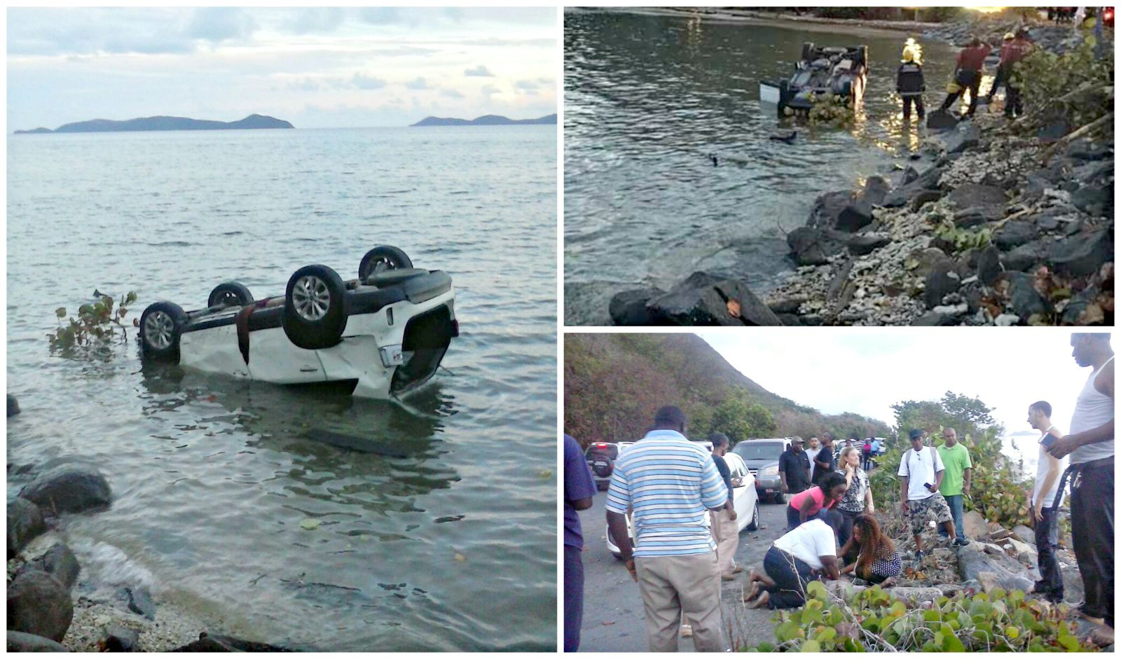 Tortola Man Dies After Vehicle Plunges Into Sea