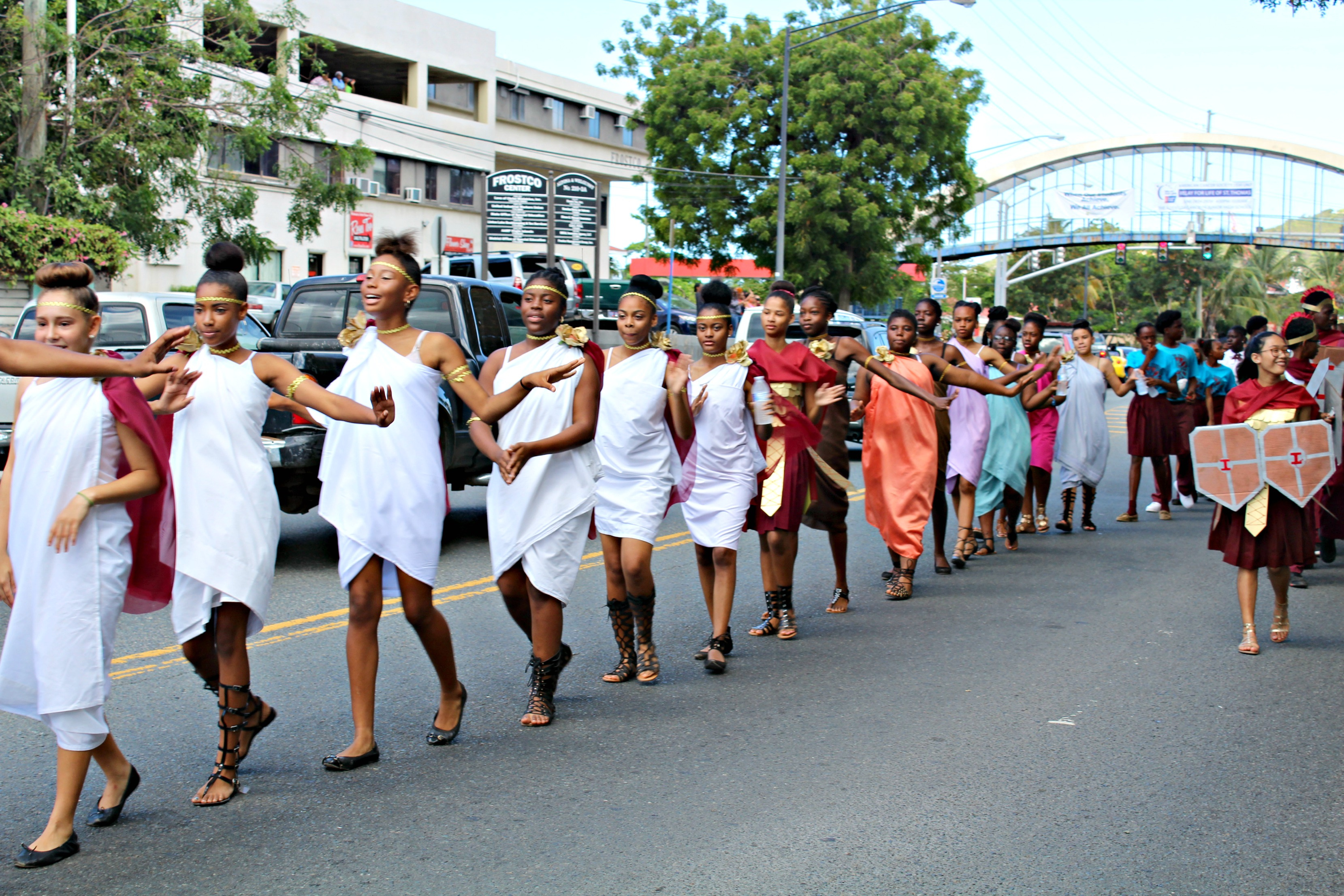 Literacy And Culture Mesh At Addelita Cancryn Jr. High School's Annual Book Parade