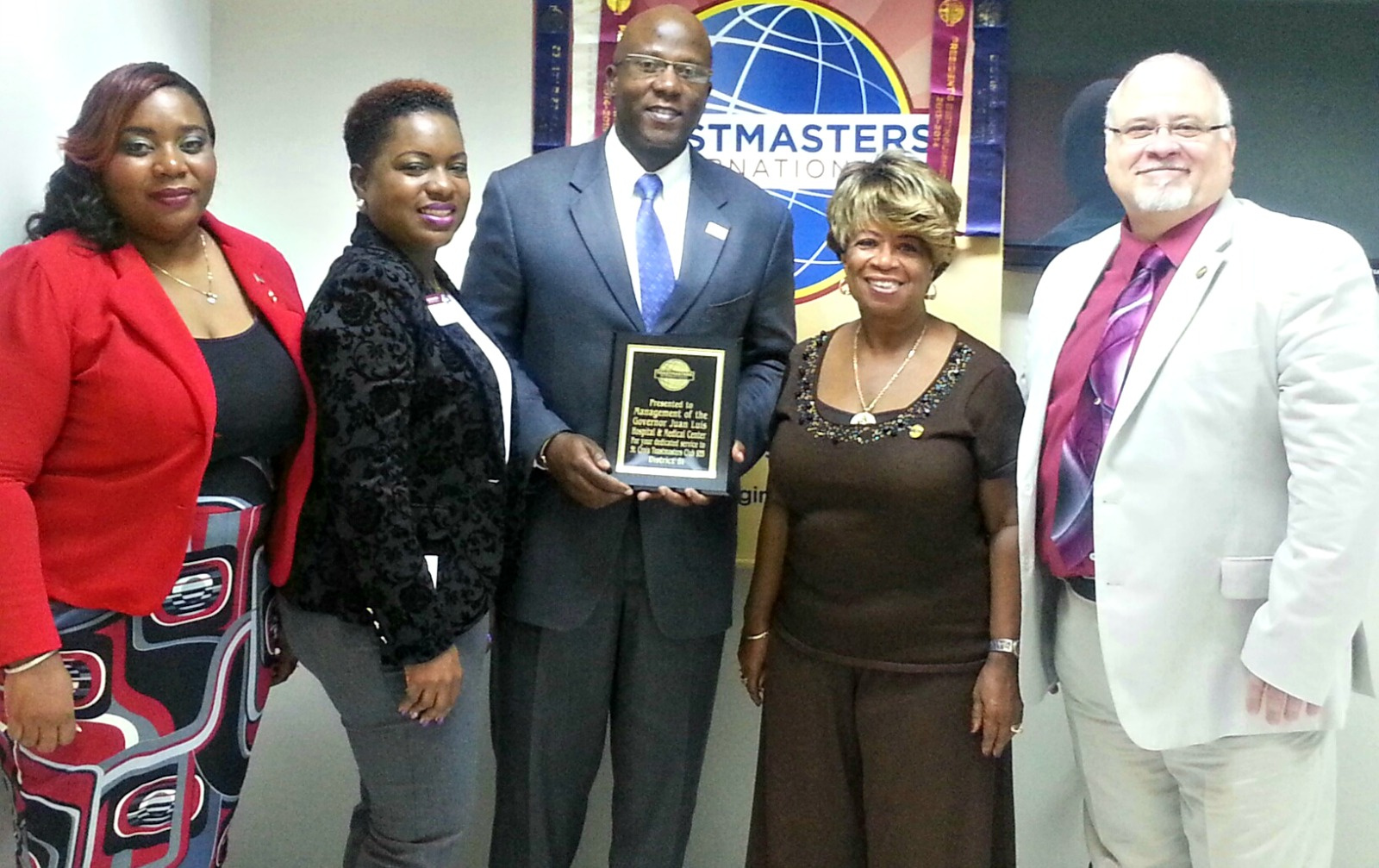 Juan Luis Hospital Recognized By Toastmasters International