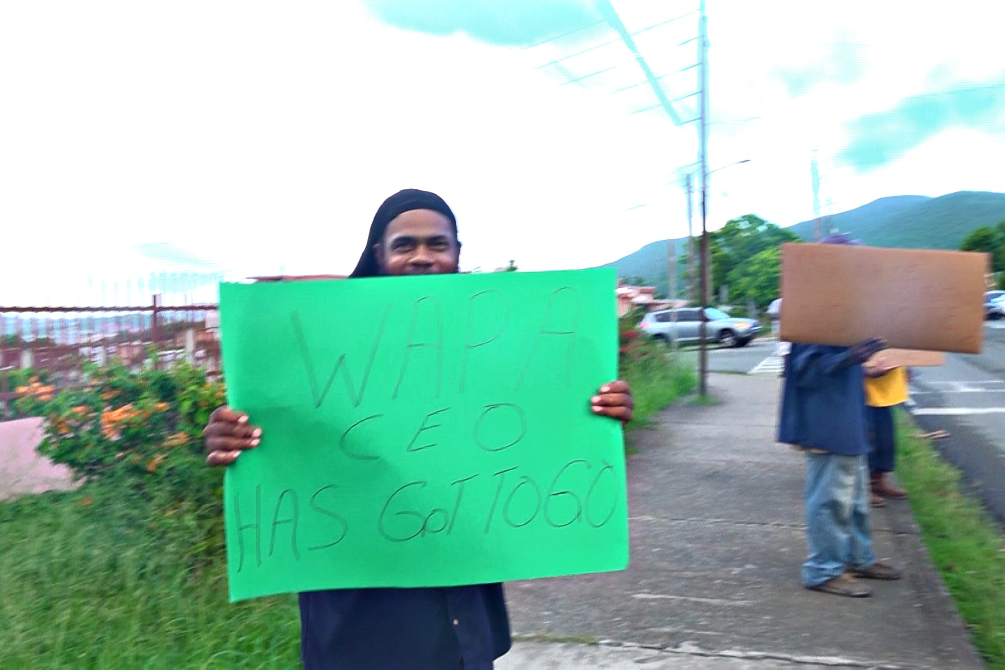 Watch: WAPA Employees Take To The Streets In Protest