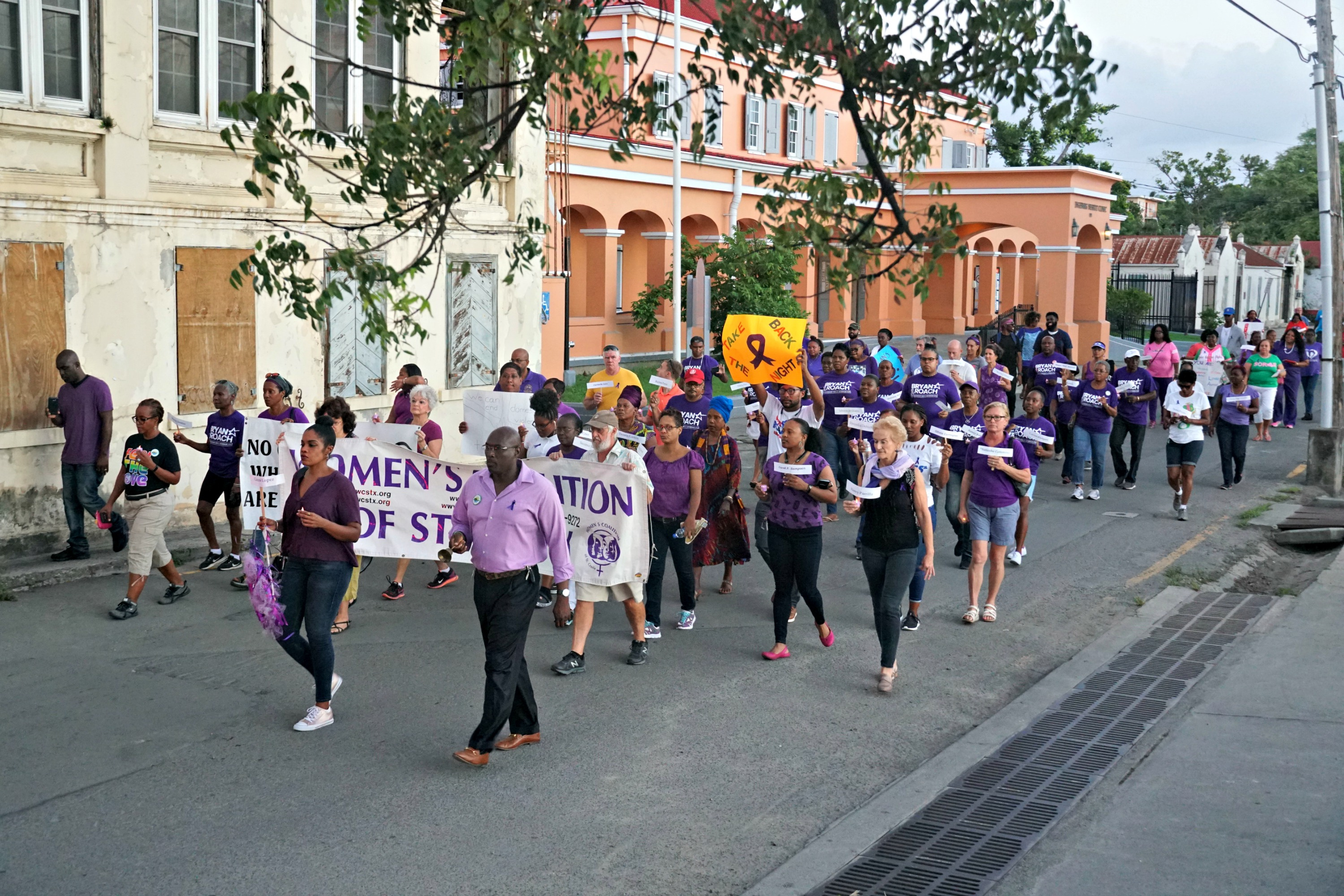 Watch: Women's Coalition 'Take Back The Night' Event On St. Croix Draws Large Crowd In #MeToo Era