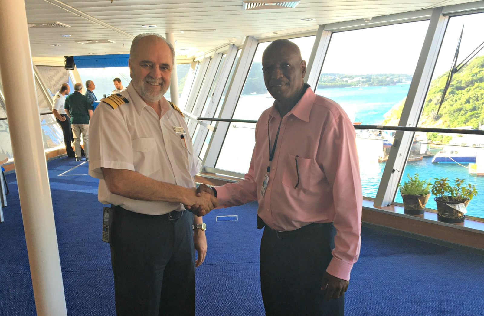Completion of Dredging Allows Oasis And Solstice-Class Vessels To Berth At Crown Bay