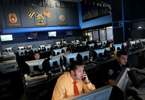 NYPD's Real Time Crime Center.
