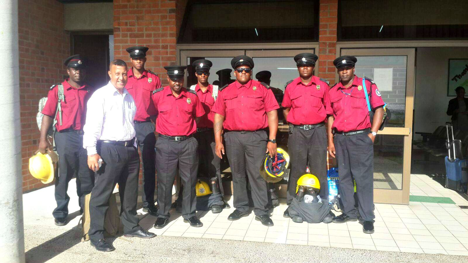 BVI Deploys Seven Fire Officers To Dominica To Assist With Relief Effort