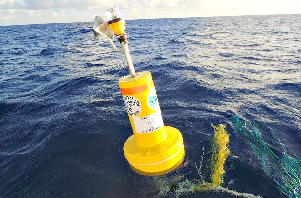 D.P.N.R. Deploys Fish Aggregating Devices In St. Thomas And St. Croix