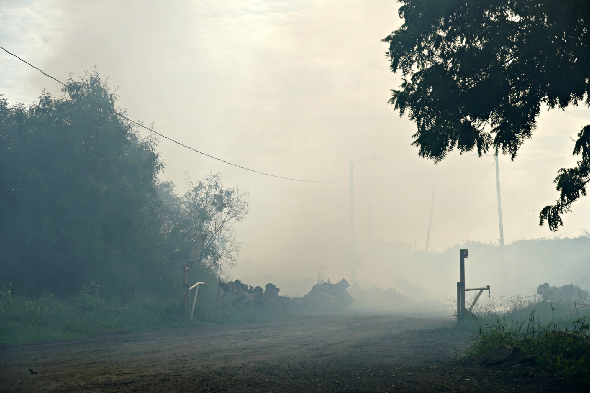Heavy Smoke Emanating From Anguilla Landfill Forces Closure; Some Port Authority Employees Sent Home For The Day
