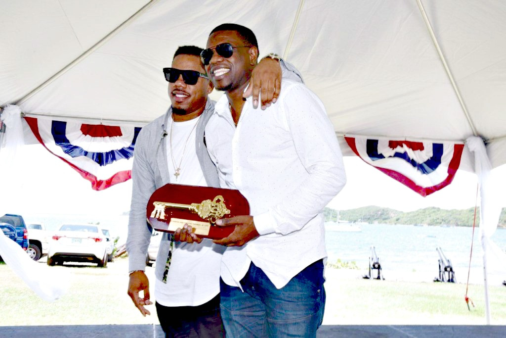 Timothy And Theron Given Key To U.S. Virgin Islands; Sept. 27 Now R. City Day