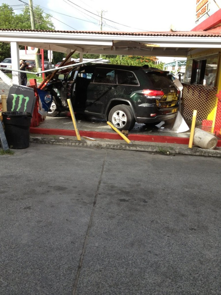 Freak Accident At Yum Yum