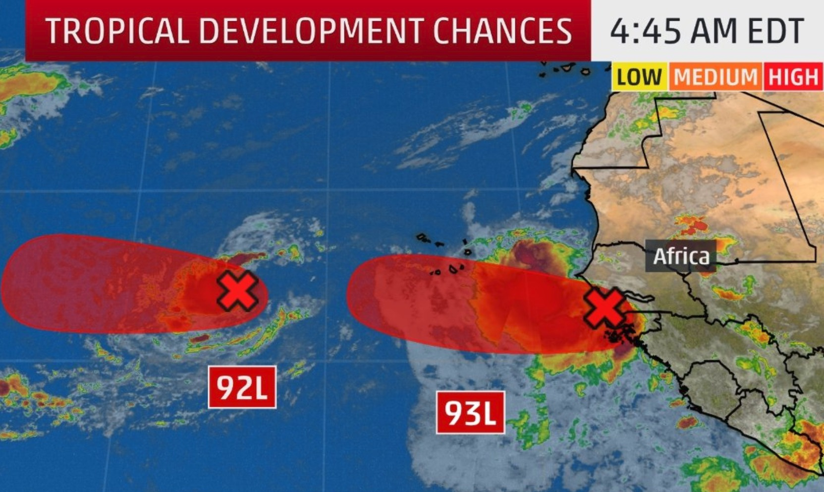Two Weather Systems Are Developing In Atlantic; Advisories Could Be Issued Today