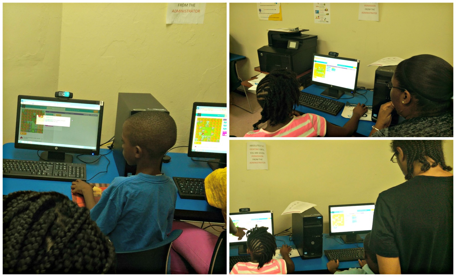 UVI's Innovation Design And Entrepreneurship Members And viNGN Interns Host 'Hour Of Code'