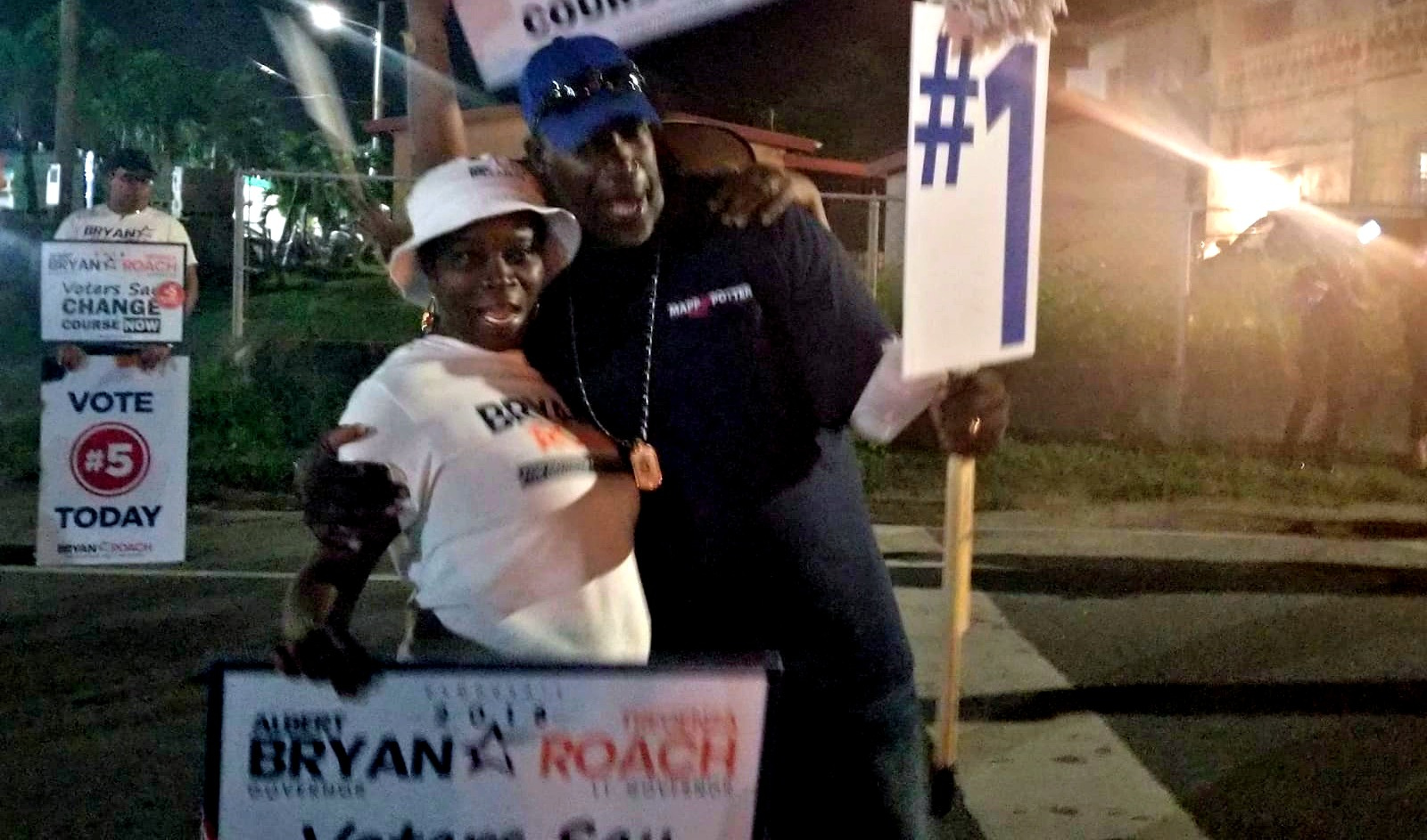 Watch: A Display Of Democracy Never Before Seen In USVI