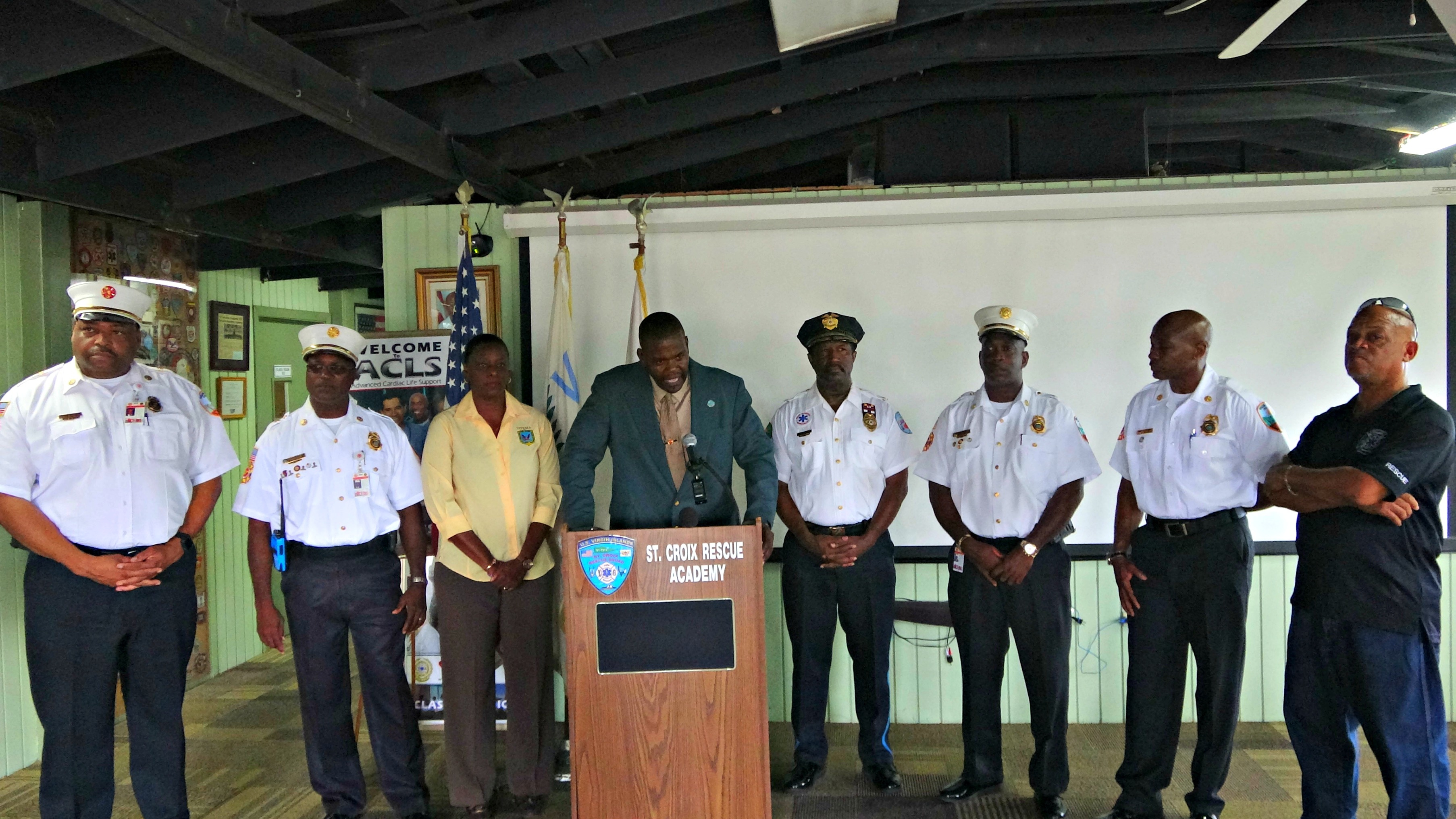 Rescue, V.I. Fire Service And VITEMA Form Closer Partnership For Faster Emergency Response