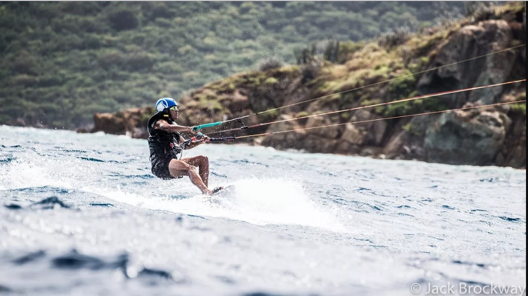 Obama Living It Up -- Kitesurfing And All -- In British Virgin Islands