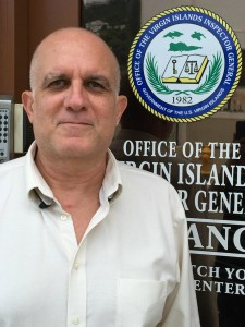 Virgin Islands Inspector General Steven van Beverhoudt.