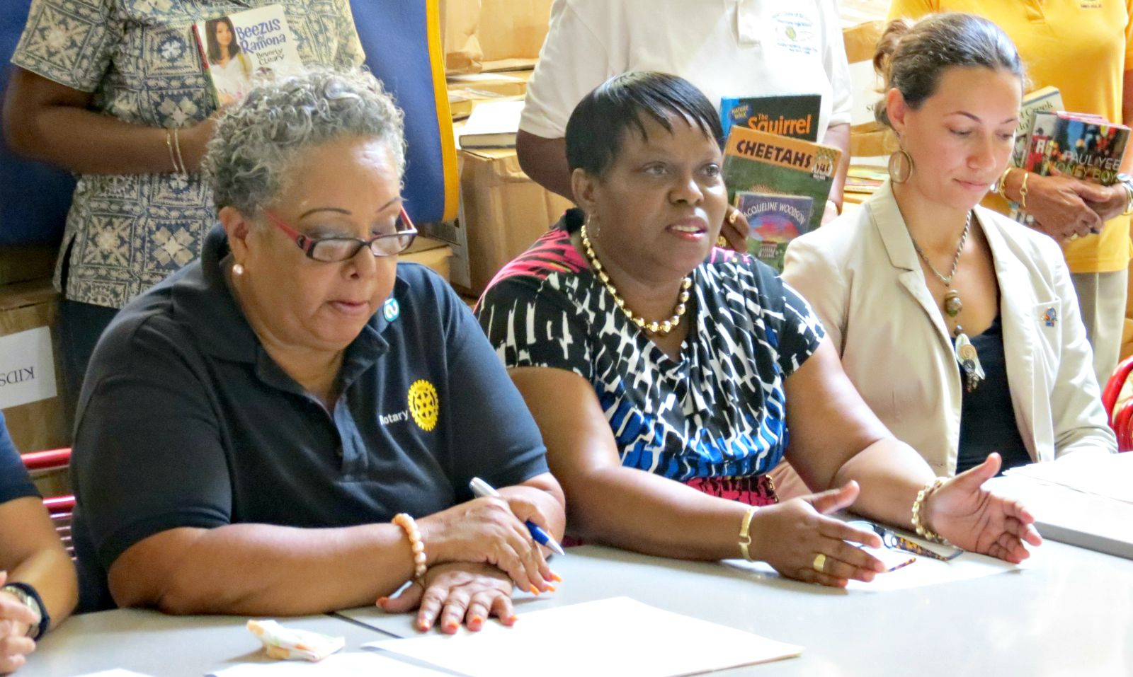Dept. Of Education Receives Large Shipment Of Books Through Donation From Better World Books