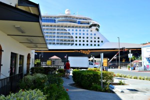 Disney Fantasy docked at Havensight in St. Thomas