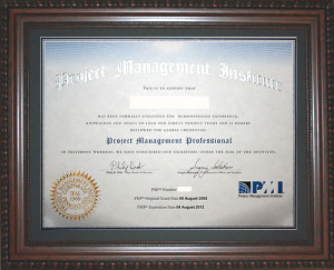 PMP Certificate