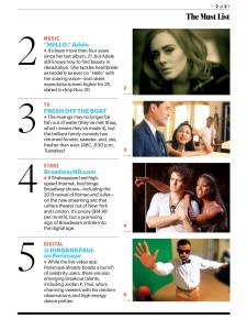 Entertainment Weekly screenshot featuring Jordan Paul.
