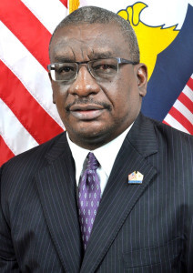 Senate President Neville James