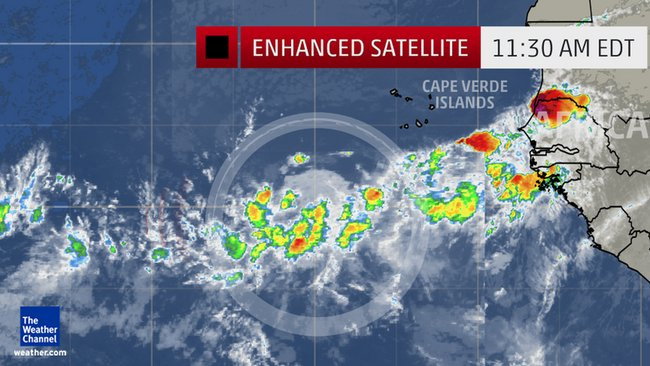 VITEMA Monitoring Low Pressure System With Potential Of Becoming Storm
