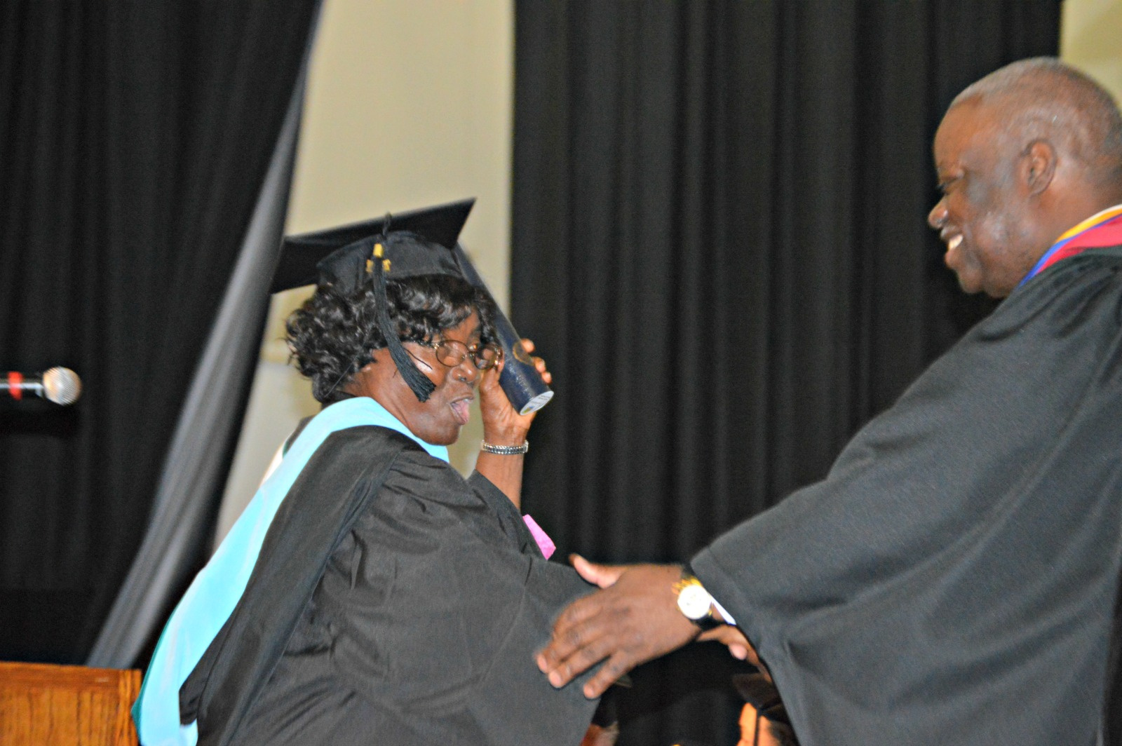 Watch: Women In Their 70s Graduate From UVI