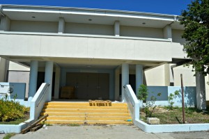 Entrance of Elena Christian Junior High School. (Feb. 25, 2016)