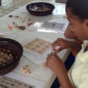 Students learn Salt River Bay Historical National Park  history in 2014.