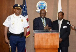 From left to right: Jason Marsh, Curtis Griffin and Samuel Weekes. (Credit: V.I.P.D.)