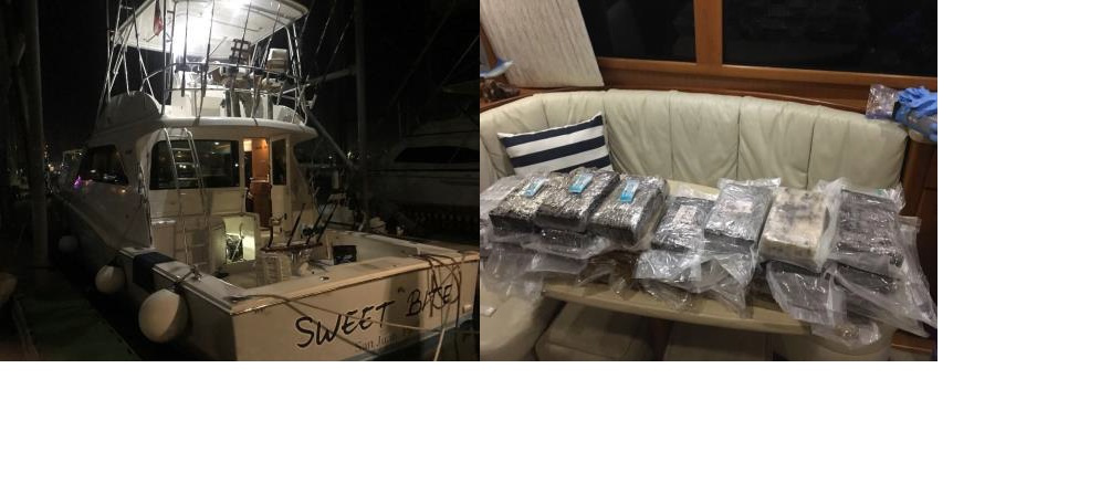 Customs And Border Protection Seizes 116lbs of Cocaine concealed In Private Vessel