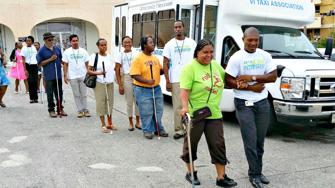 Tourist For A Day: ICMC Summer Interns Volunteer With VI Association For Independent Living