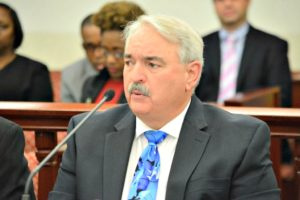 Superior Court Presiding Judge Michael Dunston. (Credit: VI Legislature)
