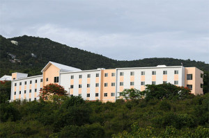West Hall is the newest residence center on the St. Thomas campus. It overlooks Brewers Bay Beach