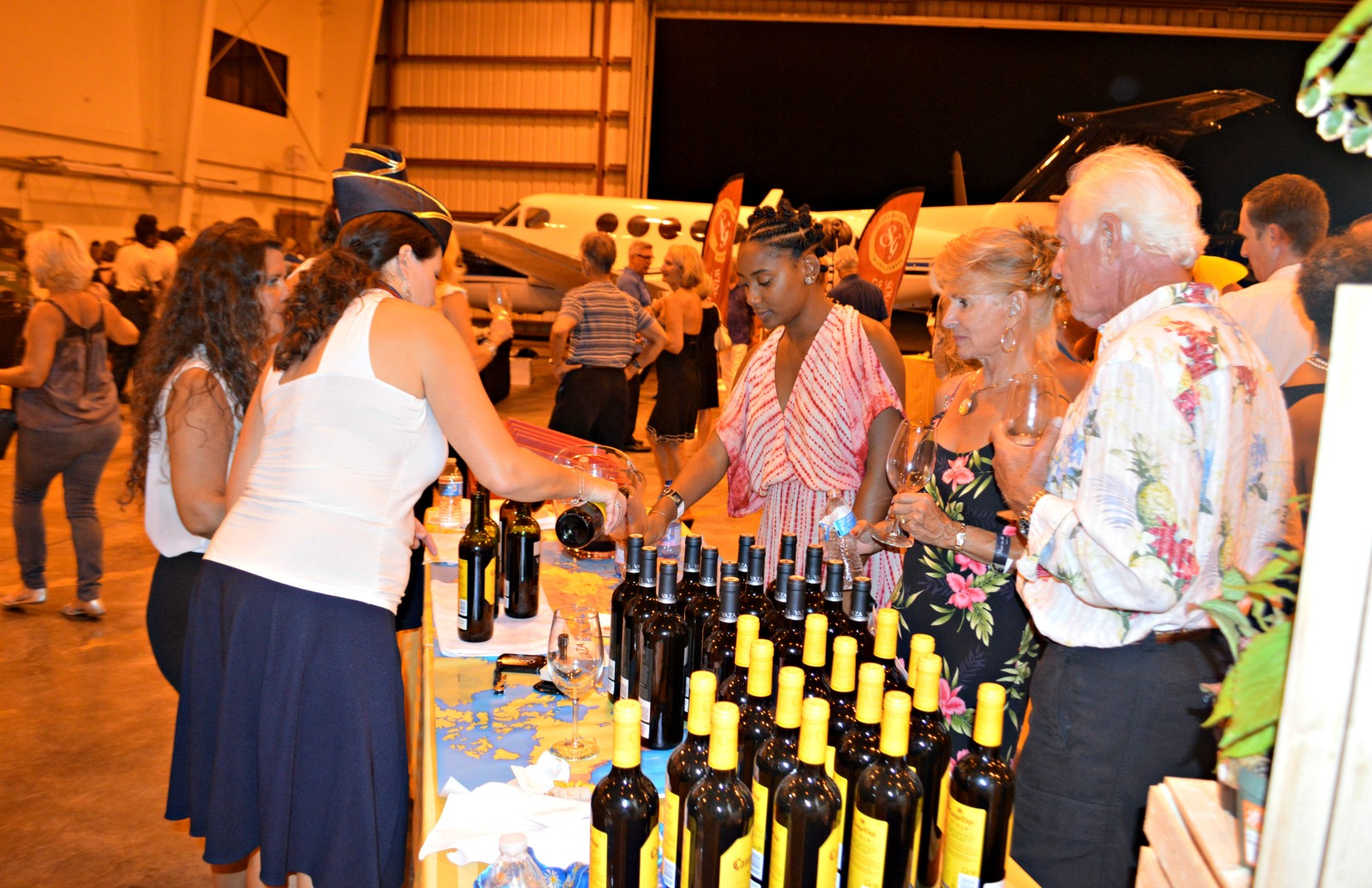 Wine In The Hangar: St. Croix Foundation Takes Guests On Assimilated Travel Experience