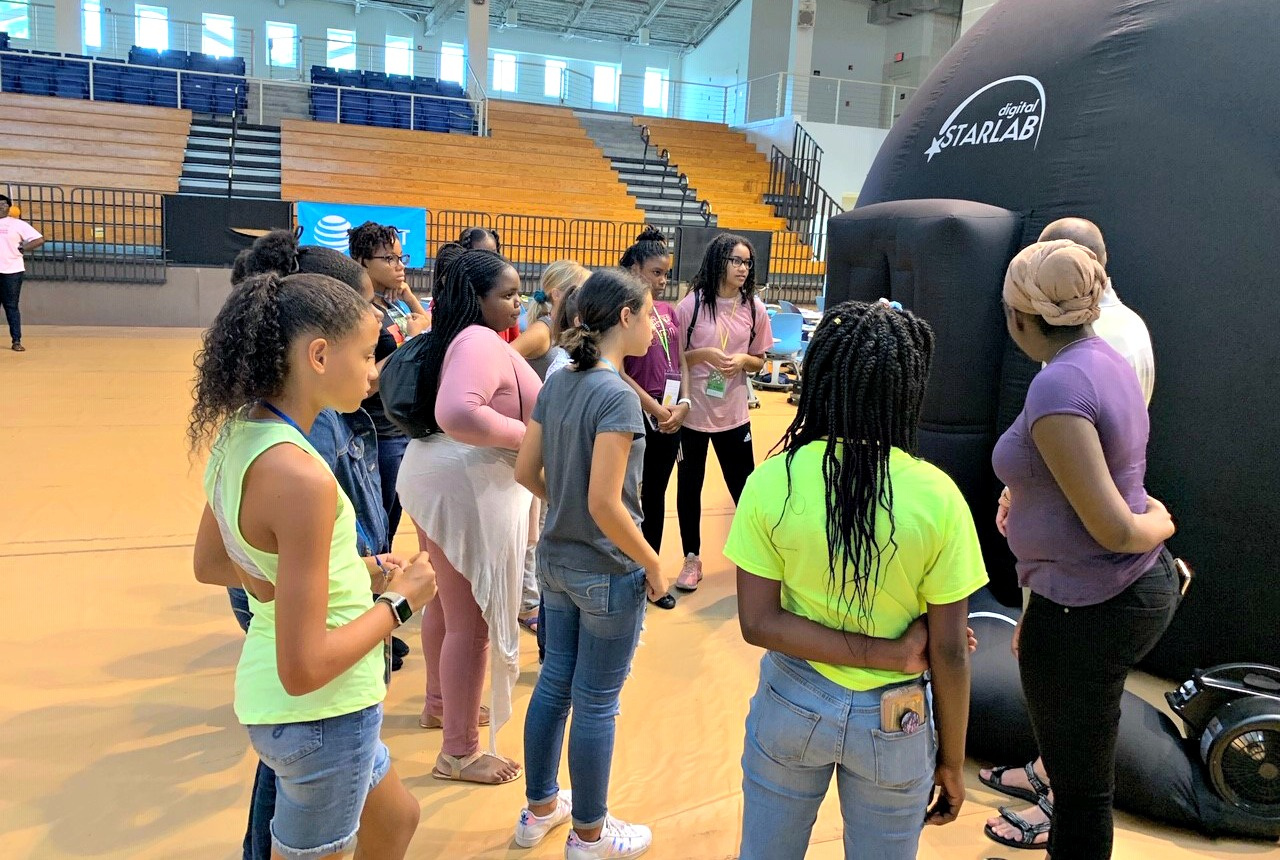 More Than 30 Students Attend Women of AT&T Girls In Future Technologies Workshop