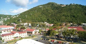 Section of Havensight Mall In St. Thomas
