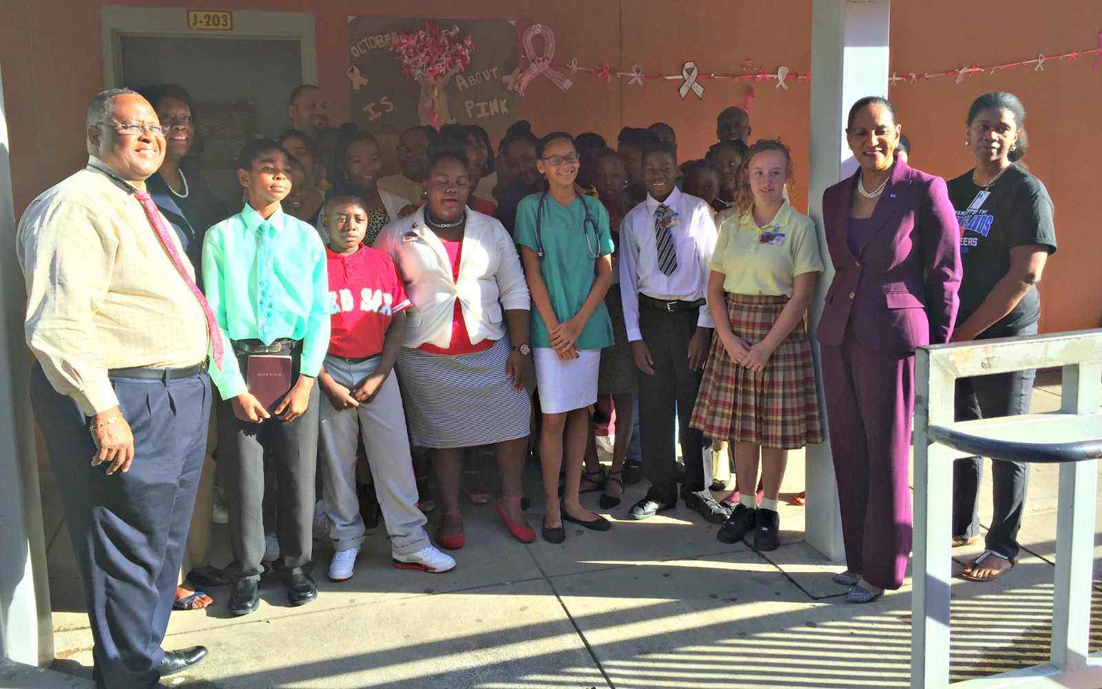 Bertha C. Boschulte Middle School Donates $1,000 To American Cancer Society