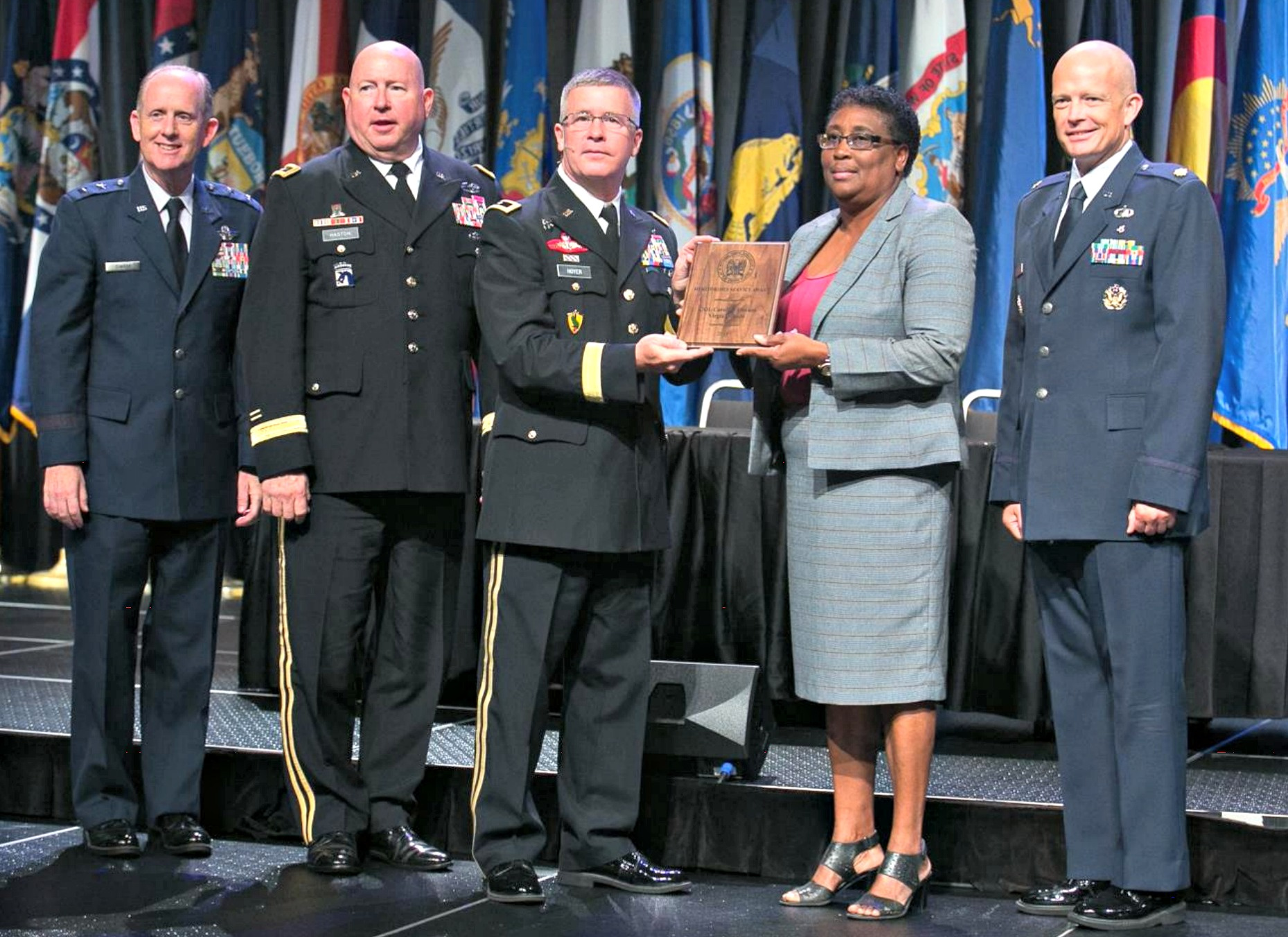 Supervisor Of Elections Caroline Fawkes Recognized By National Military Association