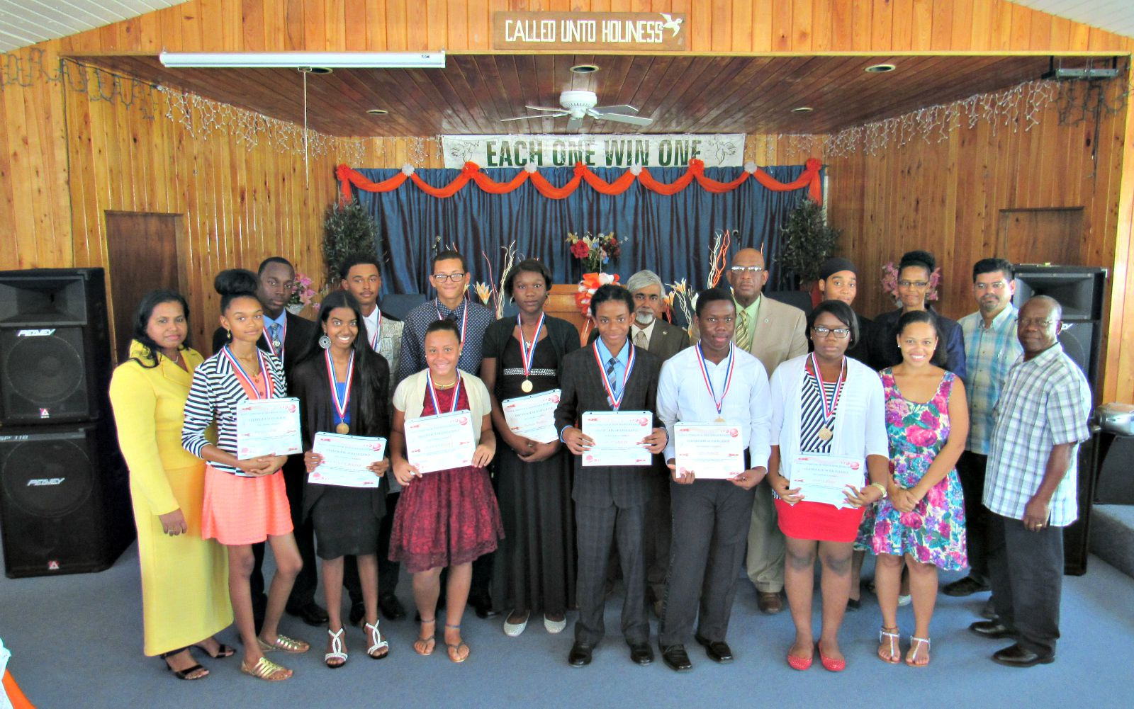 Elena Christian Rocketry Club Students Honored At Church Ceremony