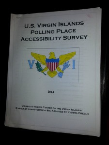 VI Polling Place Accessibility Survey
