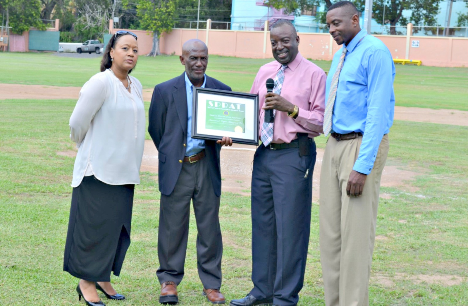 Potter Unveils Adoption Of Lionel Roberts Stadium By Private Firm Through New Initiative
