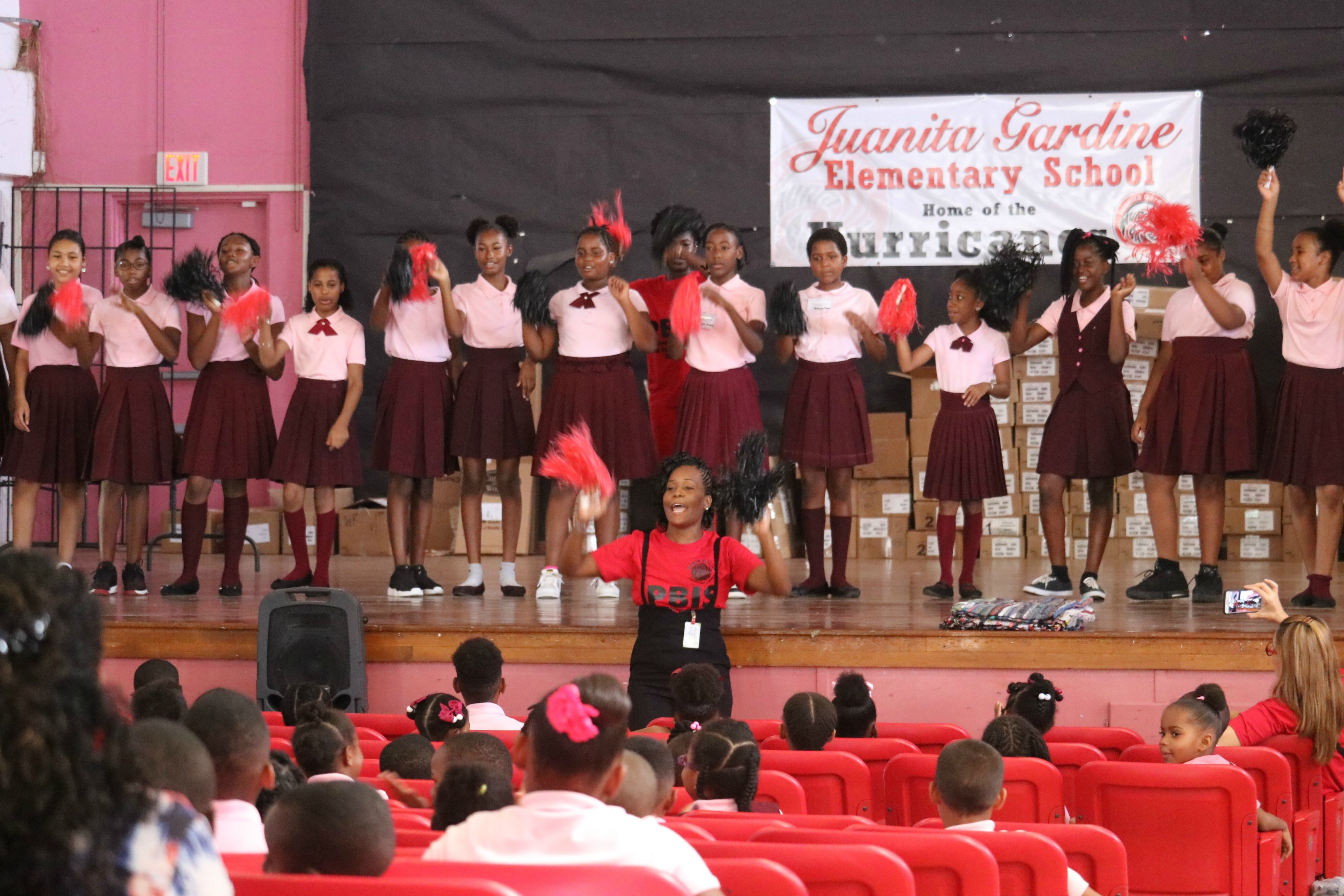 Program Encouraging Positive Behavior Rolled Out At Juanita Gardine Elementary