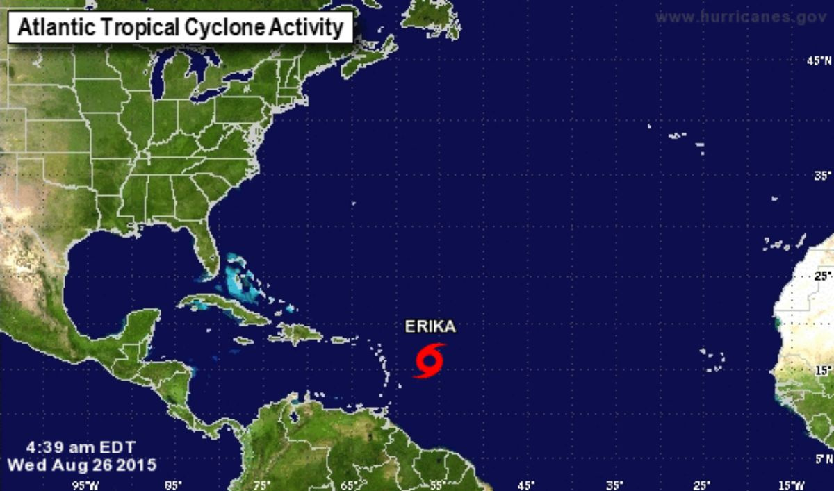 Tropical Storm Warning Issued For USVI, BVI, PR, Vieques And Culebra