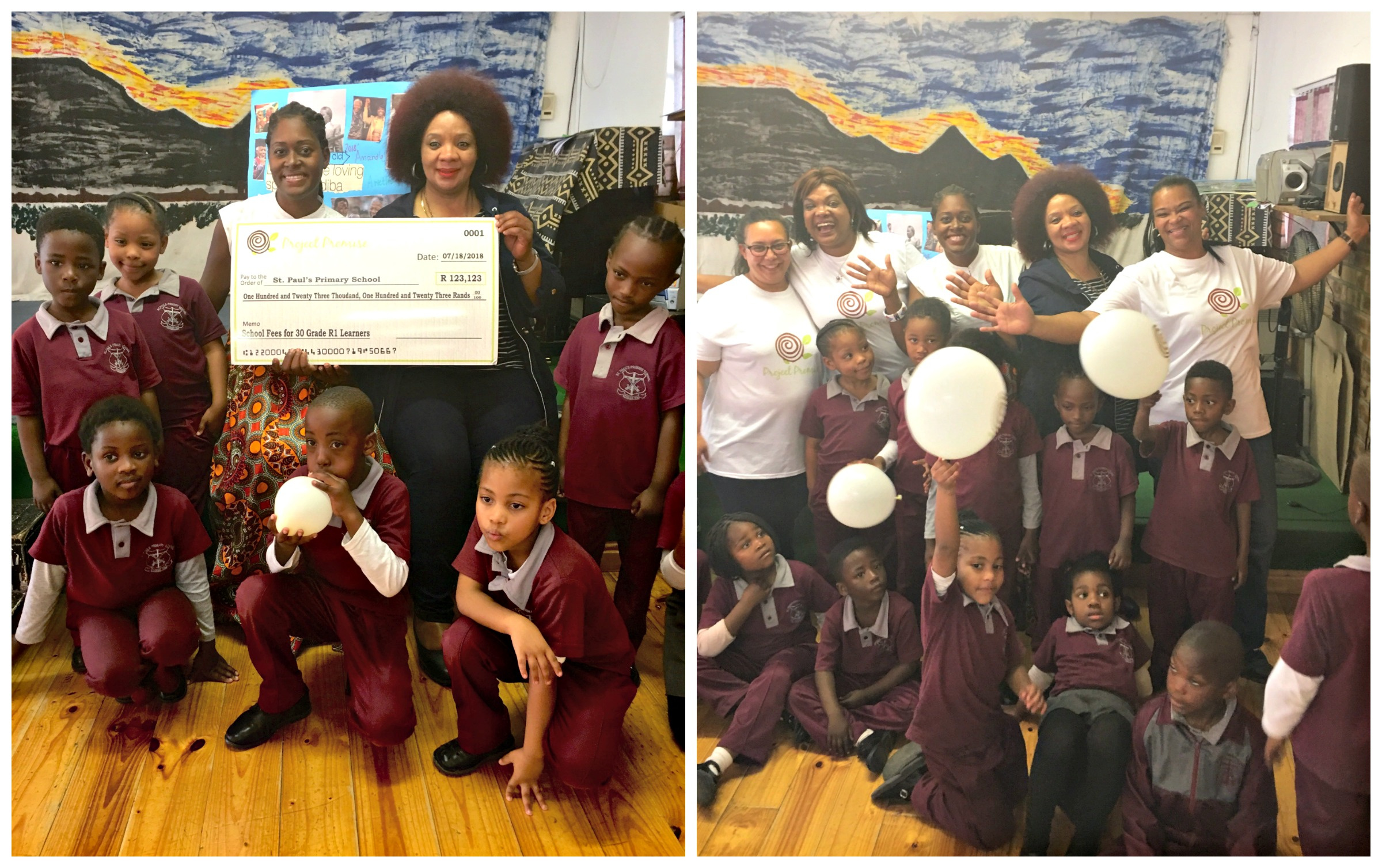 Project Promise Presents Nearly $10,000 To South African School In Honor Of Mandela Day