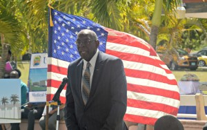 U.V.I. President Dr. David Hall