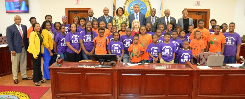 VI U.S. Attorney’s Office And Project Safe Neighborhoods Sponsor 'Camp DEFY: VI Youth Meet Legislature'