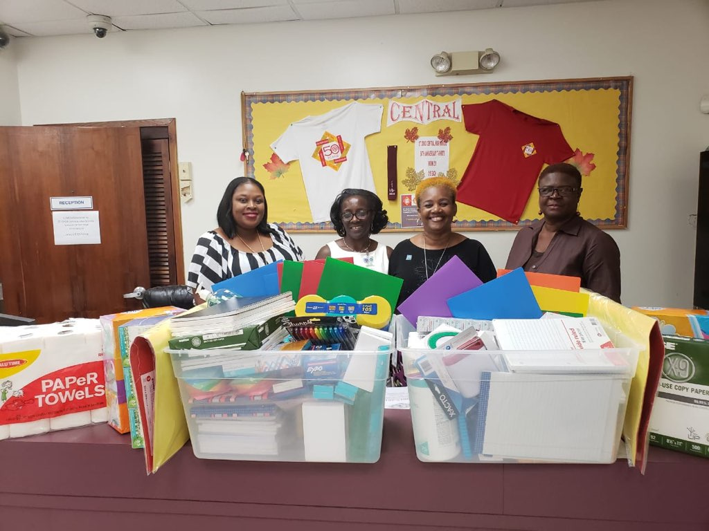 CHS Class Of '95 Donates Nearly $700 In Classroom Supplies To Alma Mater