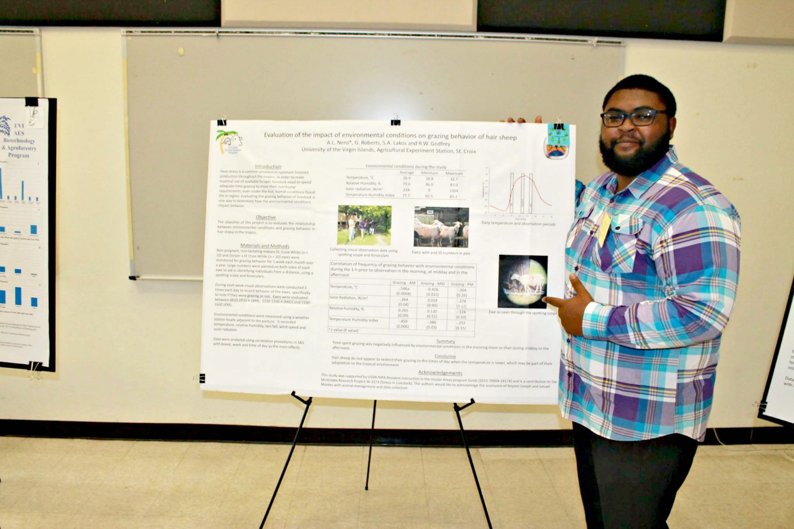 Watch: UVI Students Present Findings Of Study At Research Day 2017