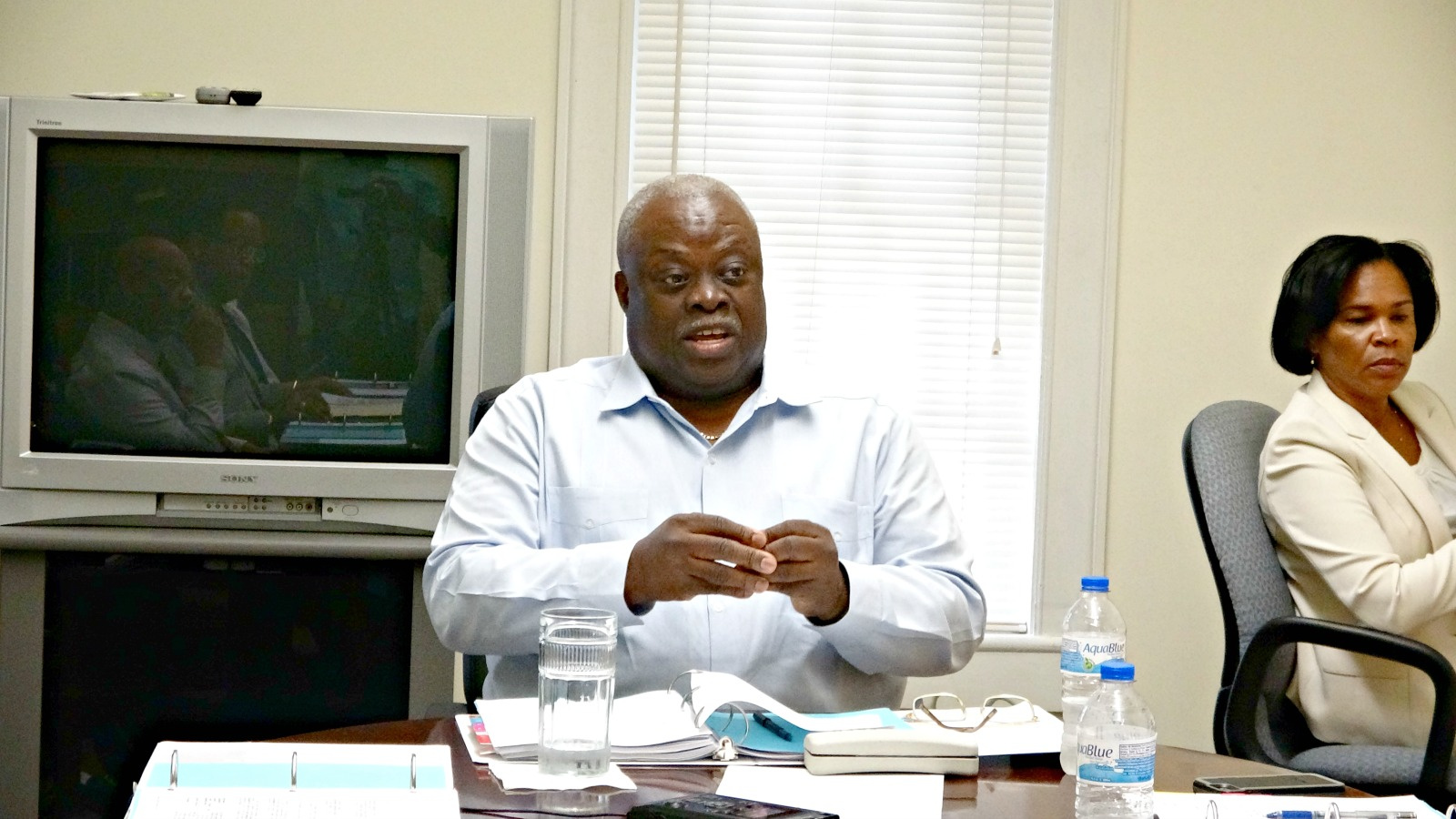 Watch: At P.F.A. Board Meeting, Mapp Unconvinced On Additional Gov't Funding For Island Crossing