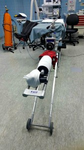 Anterior Hip Table used to perform hip procedure.